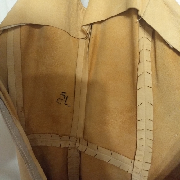 *sold* Buckskin Fringe boho Bodycon festival dress - Picture 6 of 8